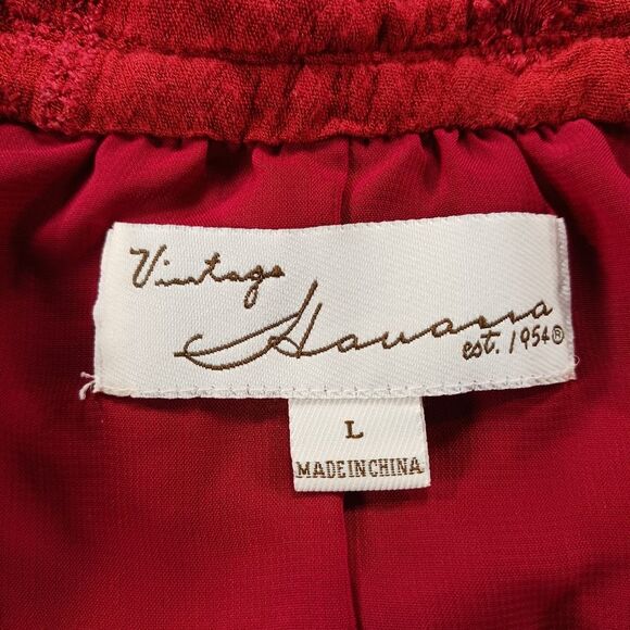 Rayon Red/Rust Colored Boho Lined Tunic V-tie Neck, Long Bell Sleeve Woman's L.. - Picture 3 of 16